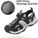 SAGUARO Closed Sandals for Kids - Breathable Trekking Summer Shoes 26 EU Black - Ideal for Outdoor Adventures - Buy Online on GoSupps.com