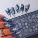 MCAORI 3D Nail Art Mold with Variety of Patterns Template Carving Sticker Stencil Tools Creative Stunning Nail Decorations - Buy Online on GoSupps.com