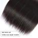 Tinall Hair 10A Brazilian Virgin Straight Hair 1 Bundle 12 Inch - 100% Unprocessed Human Hair Weave in Natural Black - 12 Straight Bundle - Buy Online on GoSupps.com