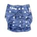 Organic cloth diaper set Bebefeliz complete set with 2 inserts skin-friendly washable pocket diaper (jeans)