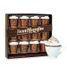 Coffret cadeau de mini chocolats chauds BomBombs dans un emballage marron embl matique. Saveurs desserts : Rocky Road p te tartiner aux biscuits tarte la citrouille et plus encore. Lot de 12.