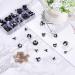 PandaHall Resin Safety Eyes 100pcs for Amigurumi & Crafts - Black Stuffed Teddy Bear Eyes in 5 Sizes (8/10/12/14/16mm) with Washers - 100 Pack - Buy Online on GoSupps.com