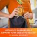 Metamucil Fibre Gummies No Sugar Added Daily Supplement Prebiotic Plant-Based Fibre Blend Orange Flavour 72 Gummies Orange 72 count (Pack of 1) - Buy Online on GoSupps.com