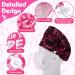 6 Pcs Breast Cancer Awareness Bouffant Caps with Buttons - Adjustable Scrub Hat for Women Men - Cute Style - Buy Online on GoSupps.com