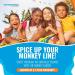 Hyponix Ninja Zipline - Ultimate Monkey Line Attachment for Kids - Ninja Warrior Obstacle Course - Slackline Glider and Accessories - Buy Online on GoSupps.com