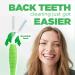 GUM Proxabrush Go-Betweens Reusable Interdental Cleaners Antibacterial Bristles Protective Travel Cap 1414C Green Size 3 Narrow Tight 8 Count Tight 1 count (Pack of 8) Green - Buy Online on GoSupps.com