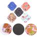 Organic Washable Napkin Panty Liners for Women - 5Pcs Kit - Buy Online on GoSupps.com