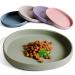 ne & no food bowl for small dogs and puppies I feed shell flat |Reisenapf |Siliconn bowl wide for dry food and wet food |Water bowl I Campingnapf (sage green)