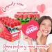 SIDRAL Pack of 18 Pink Strawberry Caramel Lollipops (45g) - Lollipops Valentine's Day Sweets Gluten-Free Treat Kit - Valentine's Day Sweets Couple Gifts - Buy Online on GoSupps.com