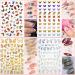 JOYJULY 3D Nail Art Kit with Brushes, Dotting Tools, Stickers, Foil Tape, Rhinestones & Tweezers - 28 Piece Set - Buy Online on GoSupps.com