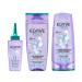 L Or al Paris Elvive Hydra Pure Routine for Oily Roots Scalp & Dehydrated Lengths Powered with Hyaluronic & Salicylic Acids Exfoliating Pre-Shampoo Scalp Serum Shampoo & Conditioner Set