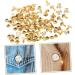 NUOBESTY 250 pcs Crafts Spikes Stud Bag Turquoise Accessories DIY Kit Rivet Shoe Clothing Craft Rivets for 0.9X0.7cmx5pcs As Shownx5pcs - Buy Online on GoSupps.com