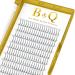 Finished eyelash compartments 3D-C-07-8 Long Fine Fan Wicker extension 0.07 Strength C Curl 8-15 Individual lengths 3D eyelash volume technology Matt black (3D-C-0.07.8mm) 8 mm 3D-07-C