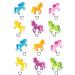 12 edible Unicorn Unicorns kids childrens birthday party style Standing Cupcake Cake Toppers Wafer Rice Card
