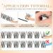 84 Pcs Cluster Lash Extensions for Natural Wispy Look - Thin Band & Soft - SNR18 - Buy Online on GoSupps.com