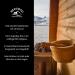 BERGBAD Organic Mint Sauna Infusion 100ml - Natural Essential Oils for Relaxation - International Shipping - Buy Online on GoSupps.com