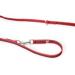 IDC Color & Gray Adjustable Dog Leash with Double Snap Hook - 20mm x 2.2m | Red-Grey | International Shipping Available - Buy Online on GoSupps.com