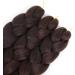 Fanfyu Ombre Braiding Hair Extensions - 3 Pack Kanekalon Jumbo Braid 24 Inch Box Braids (4#) for Stylish Hairstyles - Buy Online on GoSupps.com