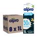Alpro Protein Drink Natural UHT 8x1L | 100% plant-based | lactose-free | low in sugar | rich in plant-based protein