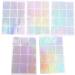 GADULU 60 pieces 5 sheets styles nail stencils Art nail stickers set Cute nail Art Stencil sheets - Buy Online on GoSupps.com