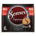 Senseo Type Espresso, Coffee Sachets, Aromatic and Strong, Roasted Coffee, Coffee, 16 Sachets