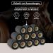 Nilo Self-Adhesive Bandage - 12 Rolls 7.5cm x 4.5m | Breathable & Elastic Adhesive Tape for Animals & People - Black - Buy Online on GoSupps.com