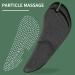 2 Pairs Arch Support Insoles | 3/4 Length Gel Cushions for Flip Flops | Pain Relief for Plantar Fasciitis & Flat Feet - Black Large - Buy Online on GoSupps.com