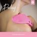 Lowell Peeling Gloves Set - 2 Exfoliating Gloves for Body & Face Bonus Guide & Suction Cups - Pink - Buy Online on GoSupps.com