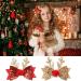  1/2/4 PIECES Toddler Deer Antler Hair Clips Reindeer Antlers Hair Bows For Girls Red Hair Bows Accessories To Wear Personalised Baubles 1 count (Pack of 1) Gold + Red - Buy Online on GoSupps.com