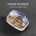 Pyramids of Egypt Small Pill Case | Travel Pill Organizer & Cute Purse Box for Gifts - Buy Online on GoSupps.com