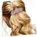 Didiseaon Hair Clip Rhinestones Barrettes Tiara Rhinestone Bobby Pins Barrettes for Women Ponytail Metal Hair Miss Purple Metal Hair Clips - Buy Online on GoSupps.com