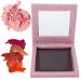 Magnetic palette empty make -up pallet pink square magnetic make -up palette self -adhesive empty pallet magnetic palette with transparent lid for eyeshadow lipstick blush powder