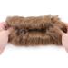 Thick Synthetic Hair Bun Extension - Coffee Brown & Sandy Brown Hairpiece for Women - 45g - Buy Online on GoSupps.com