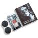 Buy Meralens Colored Red Black Metatron Contact Lenses - Top Quality for Halloween & Carnival - Free Container - 12 Month 0.0 Diopters - Buy Online on GoSupps.com