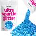Hemway | Ultra-Shine Glitter EXTRA CHUNKY Glitter 1/24" 0.040" 1mm 1000mic 100g Ocean Blue Ocean Blue Extra Chunky - 100g