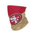 FOCO Unisex-Youth NFL Big Logo Multi-Use Neck Gaiter San Francisco 49ers Team Color Big Logo