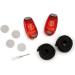 LED Safety Light 2 Pack - Nighttime Visibility for Runners, Cyclists, Walkers - Clip On for Maximum Visibility - Red - Buy Online on GoSupps.com