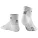CEP Ultralight Compression Low Cut Socks for Women | Short Sports Socks in Carbon White | Size IV | Lightweight Comfort & Support - Buy Online on GoSupps.com