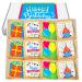 Happy Birthday Cookies 12 PACK Gift Basket | INDIVIDUALLY WRAPPED For Kids Men Women | Decorated Party Favors Gift Box | Nut Free (Birthday Large Box)