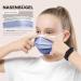 100 Small Disposable Face Masks - Made in Germany | CE Certified | Breathable 3-Layer Filter | Elastic Earloops | Rainbow Midnight Design - Buy Online on GoSupps.com