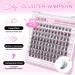 Calailis 96 PCs DIY Individual Eyelashes - Self-Application Lash Extensions 10-16mm D Curl Cluster Lashes (HD01 Mix) for Home Use - Shop Internationally - Buy Online on GoSupps.com