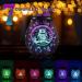 3D Glass Fireworks Electric Wax Melt Warmer LED Owl Design PTC Heating 7 Colors International Shipping Available - Buy Online on GoSupps.com