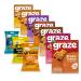 Graze - Sweets & Crisps Snacks Selection - Snack Bars variety box(28x30g)&Snacks Multipack Selection of BBQ Marmite & Salt&Vinegar 52g bags-Packaging may vary-(31 in a box)