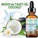 Botanical Beauty MONOI de TAHITI OIL COCONUT 100% Pure Natural Virgin Unrefined RAW 4 Fl. Oz.- 120 ml for FACE SKIN BODY HAIR NAILS - Buy Online on GoSupps.com