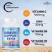 Immune Support Supplement Bundle - Elderberry, Vitamin C, Zinc, D, Turmeric, Ginger, Echinacea - 120 Count (2 Pack) - Buy Online on GoSupps.com