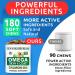 Bark&Spark Omega 3 Fish Oil Chews for Dogs - Allergy Relief - Joint Health - Skin & Coat Supplement - 180 Ct - Buy Online on GoSupps.com