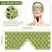 SATINIOR Jade Eye Mask - Hot/Cold Green Jade Facial Mask for Soothing Relief, Women Men Sleep Mask - Buy Online on GoSupps.com