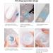 DADYOUPIN Silicone Nail Stamper Double Sided French Nail Art Stamp with Scraper - Buy Online on GoSupps.com
