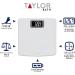 Taylor 400 lb. Capacity Digital Bathroom Scale - White | Accurate Weight Measurement - Buy Online on GoSupps.com