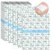 dinio 50 Pieces Shower Waterproof Patch Disposable Transparent Stretch Bandage Shield Cover for Tattoos Swimming Showering
